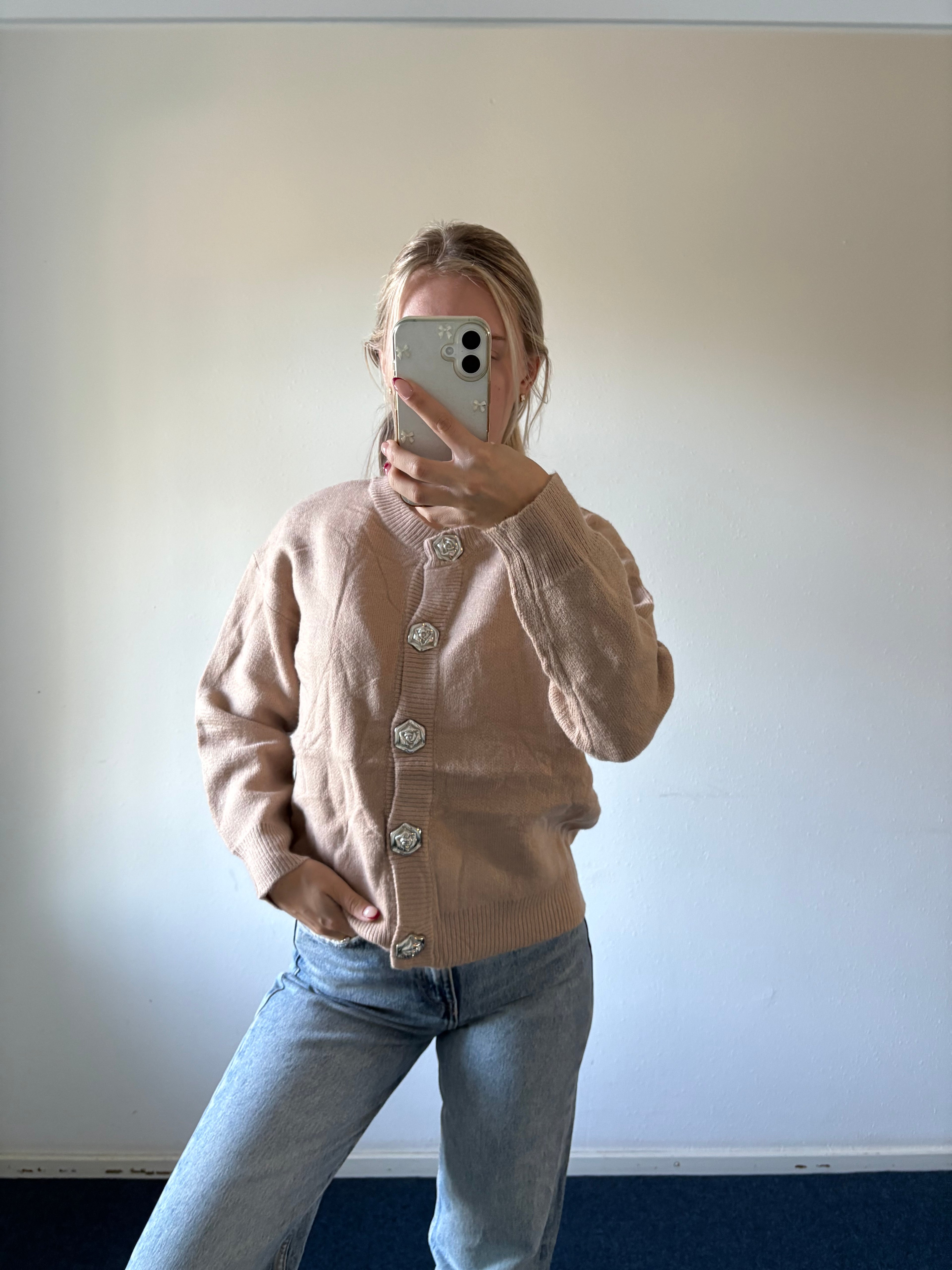 Sweater silver bloom