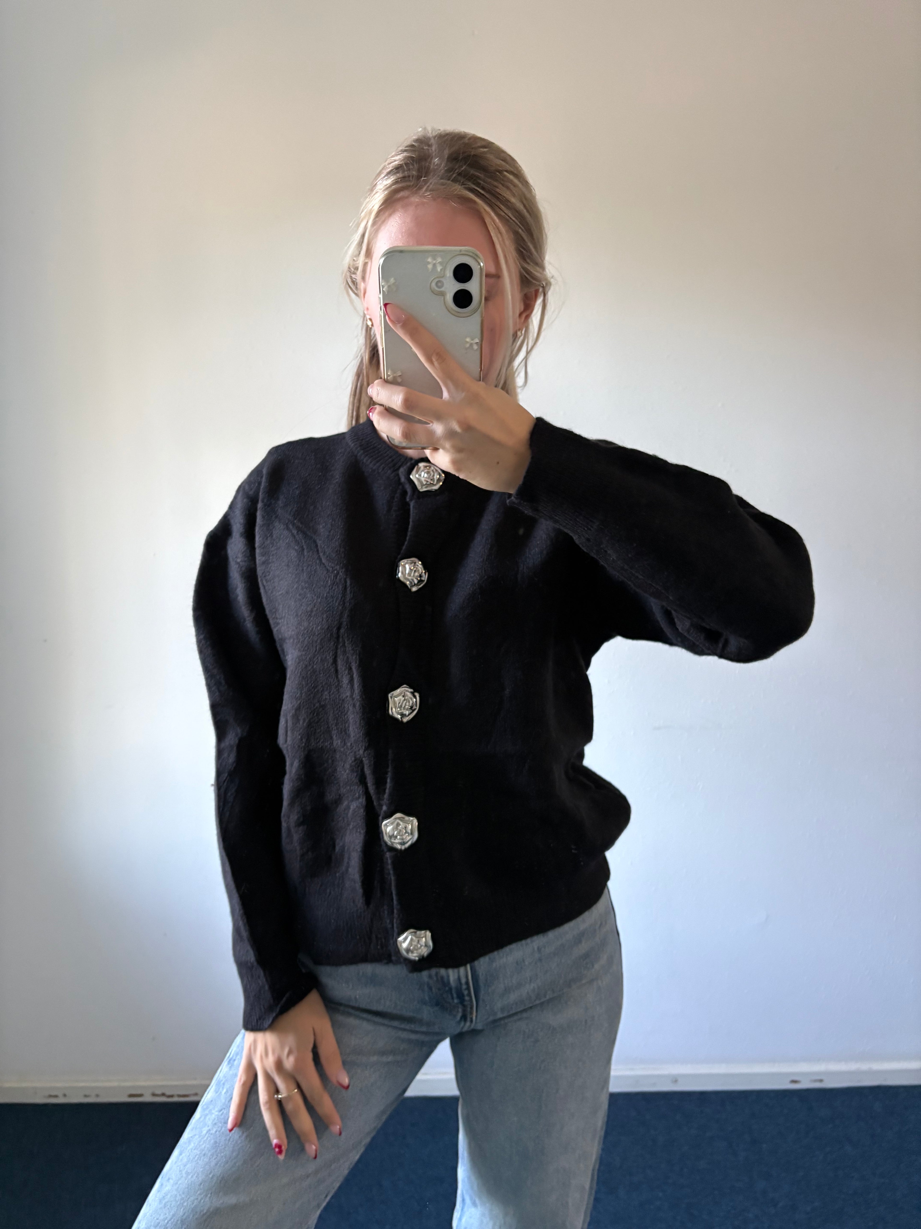 Sweater silver bloom